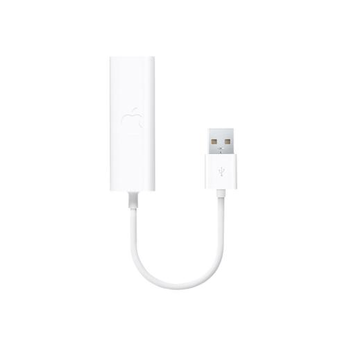 Apple USB Ethernet Adapter - Adaptateur réseau - USB 2.0 - 10/100 Ethernet - pour MacBook Air