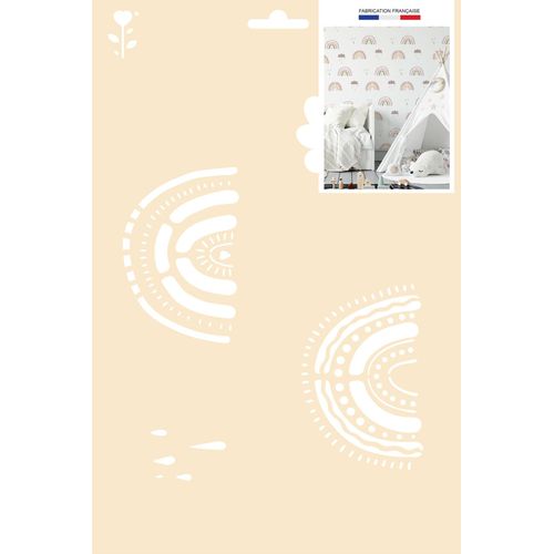 Pochoir A4 Sans Sachet - Arc En Ciel