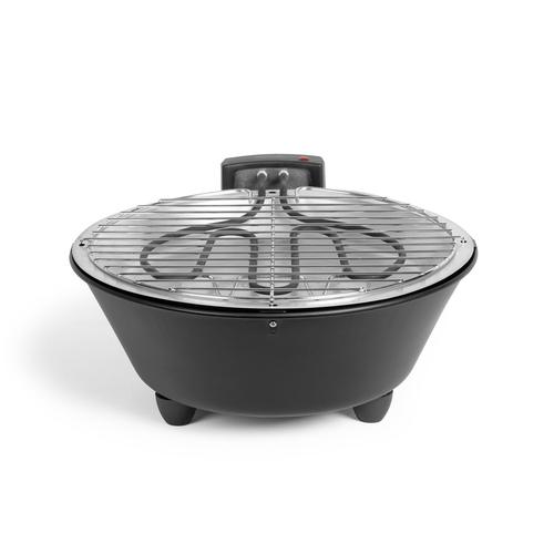 livoo - barbecue électrique posable 30cm 1250w noir - doc267