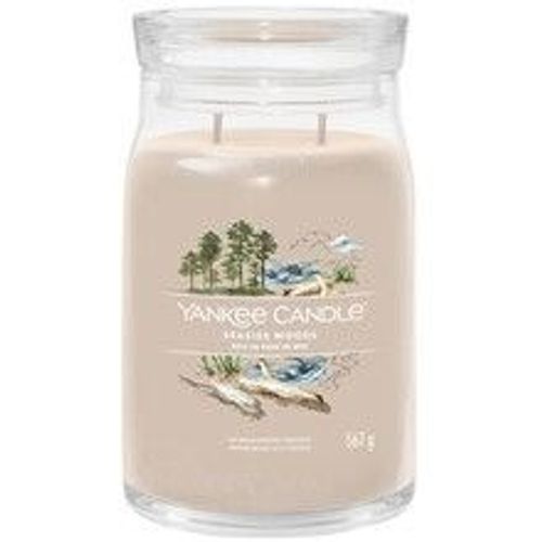 Yankee Candle - Seaside Woods Signature Candle ( p¿ímo¿ská d¿eva ) - Vonná sví¿ka 567.0g