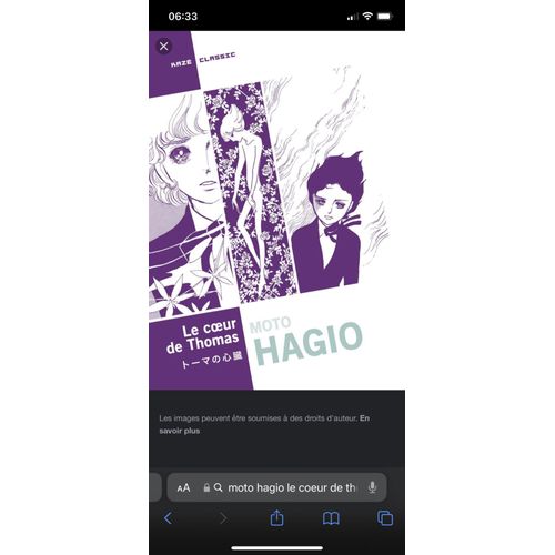 Célèbre Manga De Moto Hagio