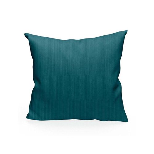 Housse De Coussin En Velours 40x40 Cm Velvet Bleu Canard, Par Soleil D'ocre