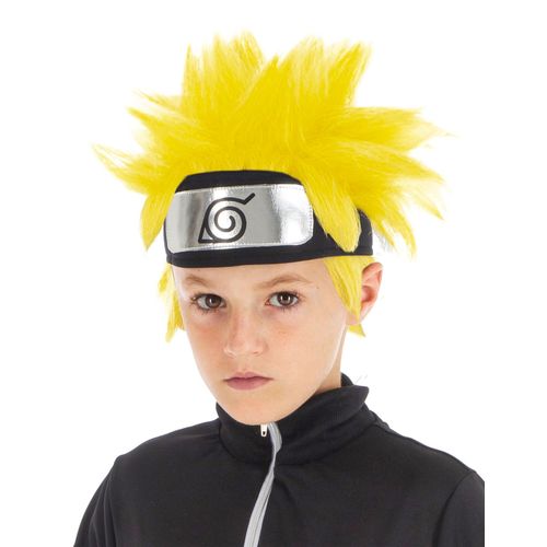 Perruque Naruto Shippuden Jaune Enfant