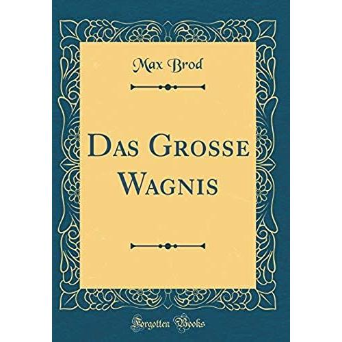 Das Grosse Wagnis (Classic Reprint)