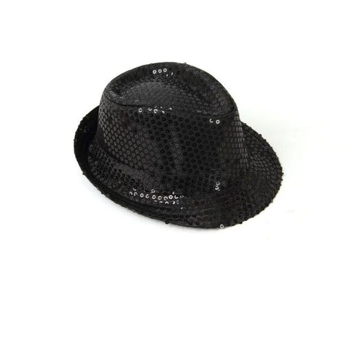 Chapeau Haut De Forme À Paillettes Pour Adultes Et Enfants,Chapeau De Performance Brillant Parent-Enfant,Chapeau De Cow-Boy Général,Chapeau De Fête De Danse,Mode