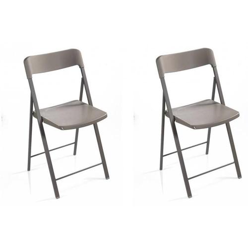 Lot De 2 Chaises Pliantes Kully