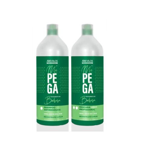 Lissage Brésilien Arévalos Professionnel Me Pega Progressive(Aloé-Véra) Kit 2x1l 