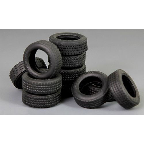 Accessoires Pour Maquettes 1/35 : 4 Pneus-Meng
