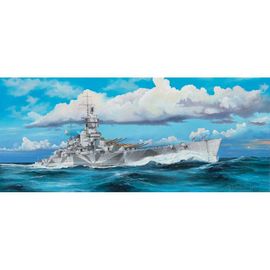 Maquette Bateau : Cuirass? De La Marine Italienne Rn Vittorio Veneto 1940-Trumpeter
