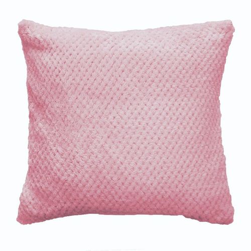 Housse De Coussin Jacquard "Didou" 40x40cm Rose Dragée