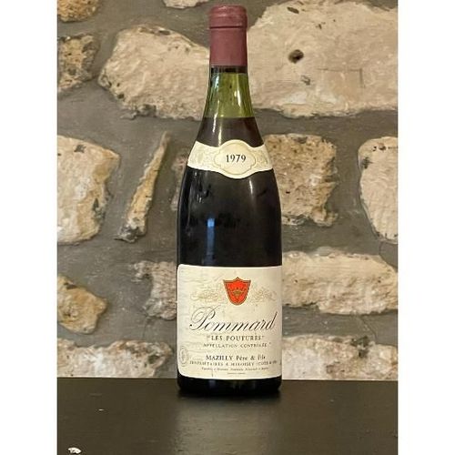 Vin Rouge, Pommard,Domaine Mazilly, Les Poutures 1979