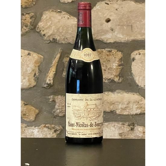 Vin Rouge, Saint Nicolas De Bourgueil, Domaine De La Coudray 1987