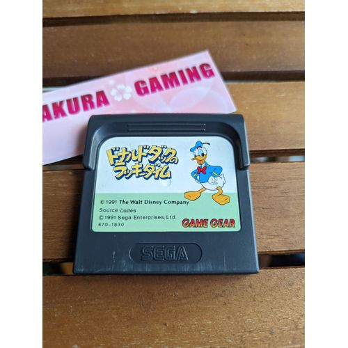 Donald Duck No Lucky Dime Sega Game Gear Jpn