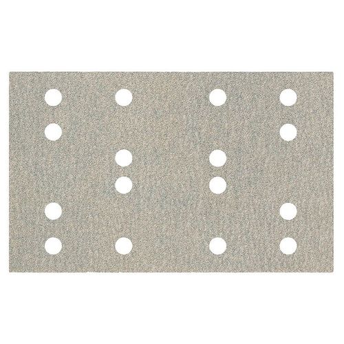 Metabo Feuilles abrasives auto-agrippantes 80 x 133 mm, P 40, 16 trous, à fixation auto-agrippante (SRA) - 635197000