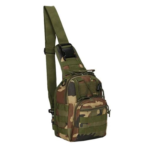 Sac de poitrine à bandoulière pour homme,sac Dulinitiated,extérieur,armée,vert,Pythons Mars