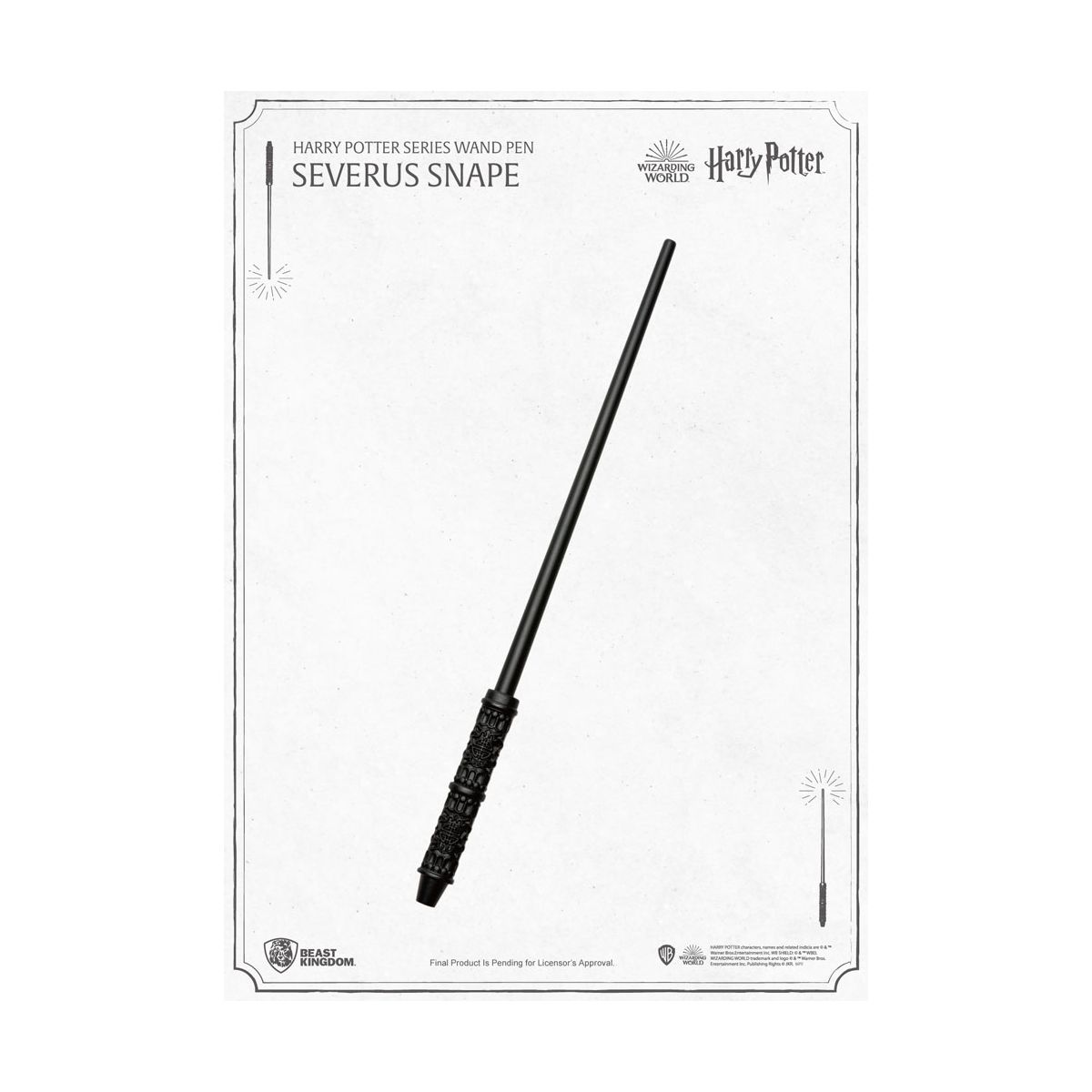 Harry Potter - Stylo ? Bille Baguette Magique De Severus Snape 30 Cm