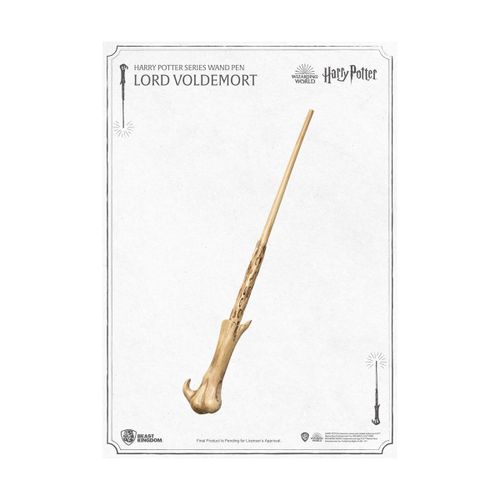 Harry Potter - Stylo À Bille Baguette Magique De Lord Voldemort 30 Cm