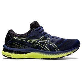 Asics bleu hotsell et jaune fluo