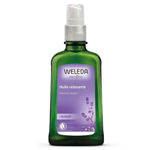 Lavande Huile Relaxante - 100 Ml (Flacon Pompe) - Weleda - Huiles 