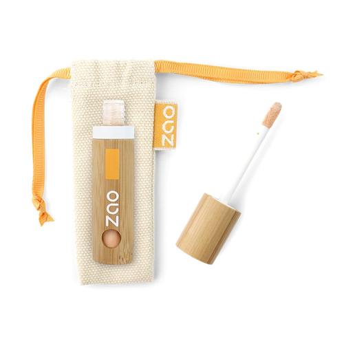 Touche Lumière De Teint 723 Pêche Zao - Zao Essence Of Nature - Enlumineur De Teint Certifié Bio, Formule 100% Naturelle, Vegan Et Rechargeable 