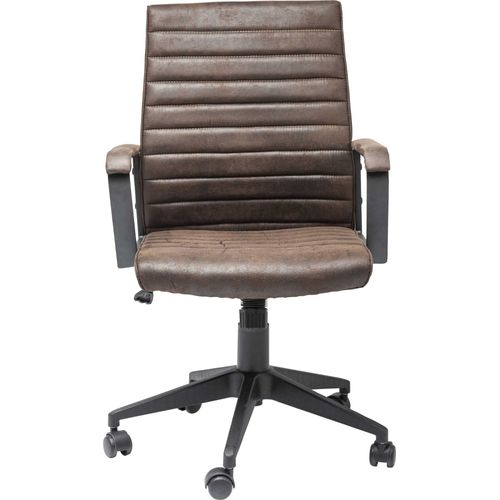 Chaise De Bureau Labora Marron Foncé Kare Design