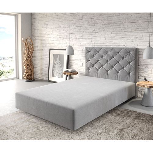Cadre-De-Sommier Dream-Great Microfibre Gris 120x200