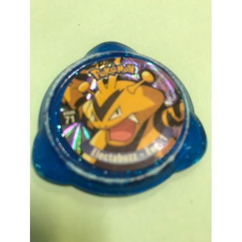 Krak Tazo Pokemon 71 Electabuzz Evo. 1 - Bleu - Panini