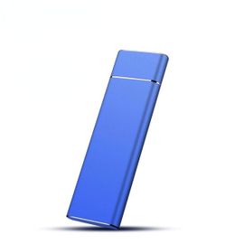 Disque dur externe SD haute vitesse,USB 500/type-c,3.1 go,2 to,4 to,6 to,8 to,12 to,16 to,30 to,stockage de masse - Type Bleu-500G