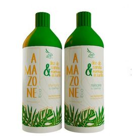 Lissage Brésilien Amazone Bio Progressive Brush Masque1l + Shampoing1l 