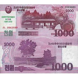 Billet De Banque Collection Corée Nord - Pk N° 21cs - 1000 Won