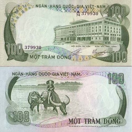 Billets Collection Vietnam Sud Pk N° 31 - 100 Dong