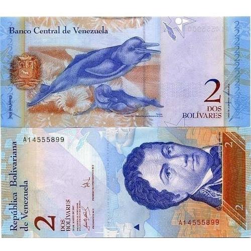 Billet De Collection Venezuela Pk N° 88 - 2 Bolivares