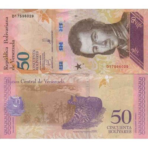 Billet De Banque Collection Venezuela - Pk N° 999 - 50 Bolivares