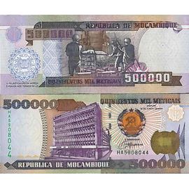 Billet De Banque Collection Mozambique - Pk N° 142 - 500 000 Meticais