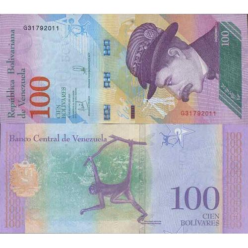 Billet De Banque Collection Venezuela - Pk N° 999 - 100 Bolivar