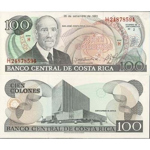 Billets Collection Costa Rica Pk N° 261 - 100 Colones