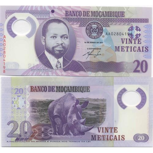 Billets Banque Mozambique Pk N° 149 - 20 Meticais