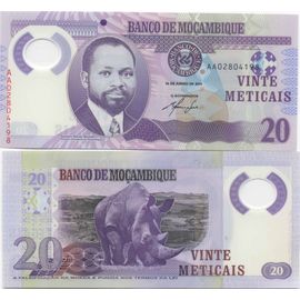 Billets Banque Mozambique Pk N° 149 - 20 Meticais