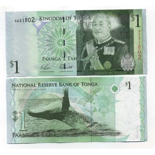 Billets Banque Tonga Pk N° 37 - 1 Pa'anga