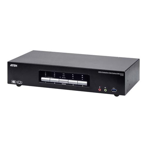 ATEN CS1964 - Commutateur écran-clavier-souris/audio/USB - 4 x KVM / audio - 1 utilisateur local - de bureau