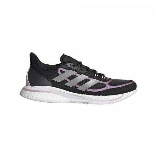 Chaussures De Running Femme Adidas Supernova+ Noir / Argent / Rose