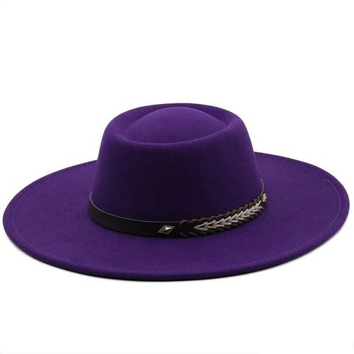 Chapeaux Fedoras En Feutre De Style Britannique Pour Femmes Et Hommes,À Bord Large De 9,5 Cm,Casquettes De Jazz De Luxe Formelles,Chapeau Pour Robe De Mariée