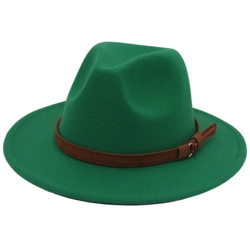 Chapeau De Luxe Pour Hommes Et Femmes,En Noir,Vert,Blanc,Décoration De Mariage,Tendance,Formel,Panama,Automne,Hiver