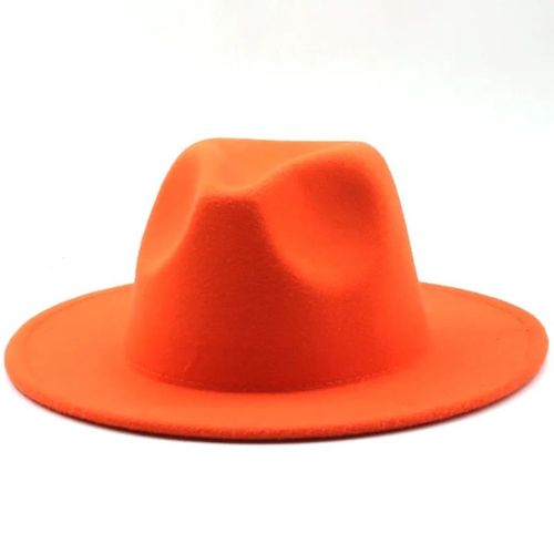 Qbhat-Chapeau Haut De Forme En Feutre De Scène Pour Femme,Fedoras,Chapeaux À Grand Bord Pour Femme,Chapeau D'église Vintage,Ander,Casquette De Jazz Verte,Automne,Hiver