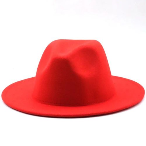 Qbhat-Chapeau Haut De Forme En Feutre De Scène Pour Femme,Fedoras,Chapeaux À Grand Bord Pour Femme,Chapeau D'église Vintage,Ander,Casquette De Jazz Verte,Automne,Hiver