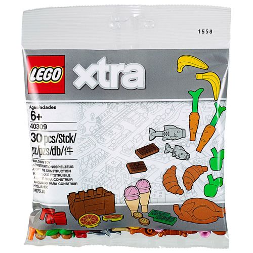 LEGO Xtra - Accessoires sur le thème de la nourriture - 40309