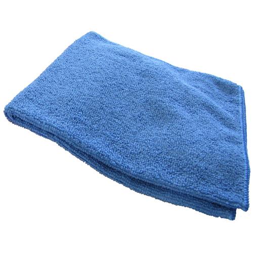 Jpc Paquet De 5 Lavettes Microfibre 40x40cm Bleu