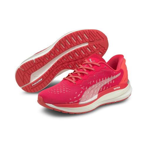 Chaussures De Running Femme Puma Magnify Nitro - Rose Flash / Blanc - 36