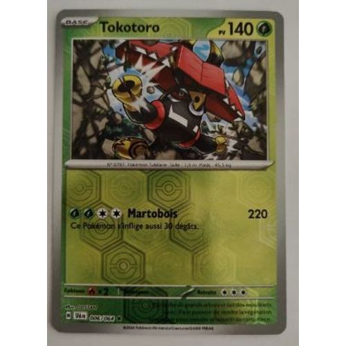 Pokémon 006 / 064 Tokotoro Reverse Fable Nébuleuse Ev6.5