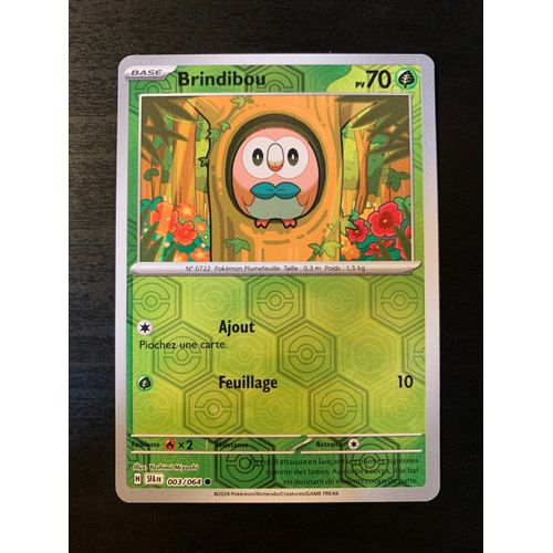 Pokémon 003 / 064 Brindibou Reverse Fable Nébuleuse Ev6.5